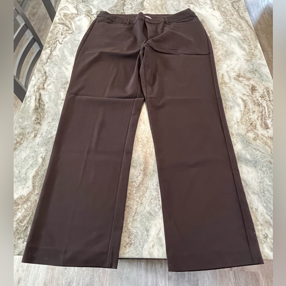 Christopher & Banks brown dress pants Size 14